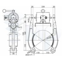 Break Gear Lift Machine W-190