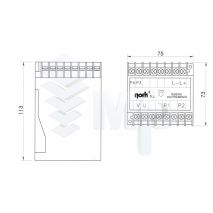 Overexcitation Box Ns.01 (205-102.5Vdc)