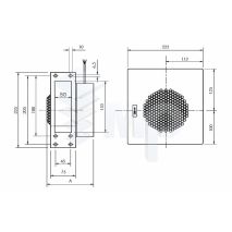 Ventilador Maq. Schindler Rv-140