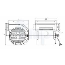 Ventilador Maq. Schindler Rv-250