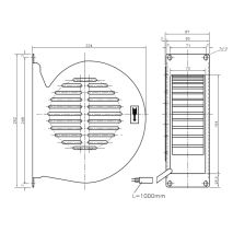 VENTILADOR NORK NV-160 