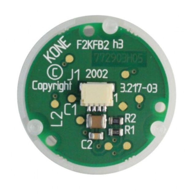 Pulsador Kone Monospace rellano secundario