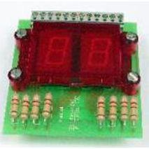 Indicador de Posicion 2X7 Segmentos