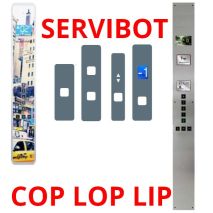 SERVIBOT COP Car Operating Panel LOP Landing Operating Panel LIP Landing Indication Panel 