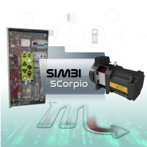 38- SIMBI SCORPIO Modernisierung MRL Gearless Maschinen ecoGO Schactverkabelung Tableaus