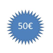 Voucher . 50 Euros